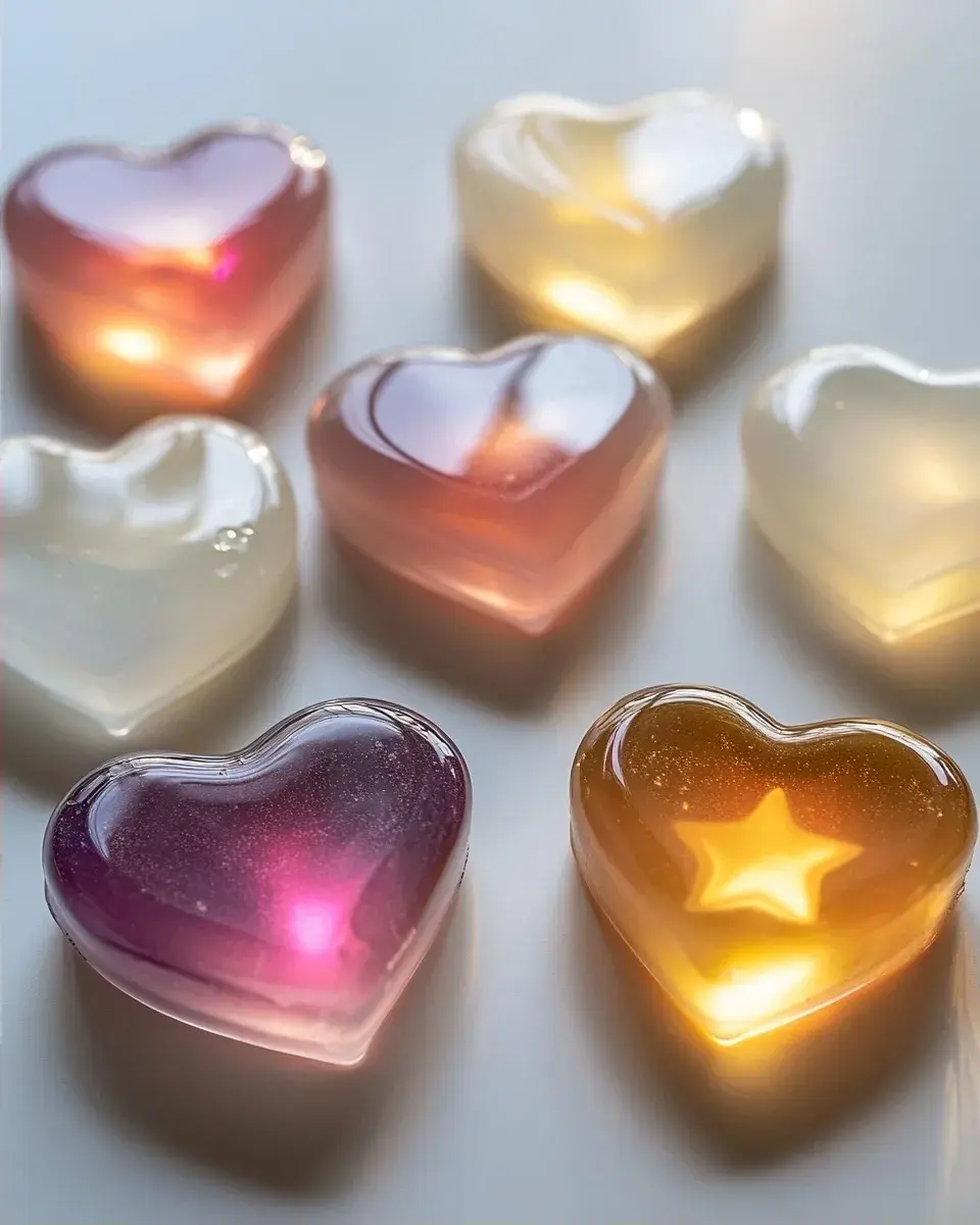 Close-up of bariatric jello texture