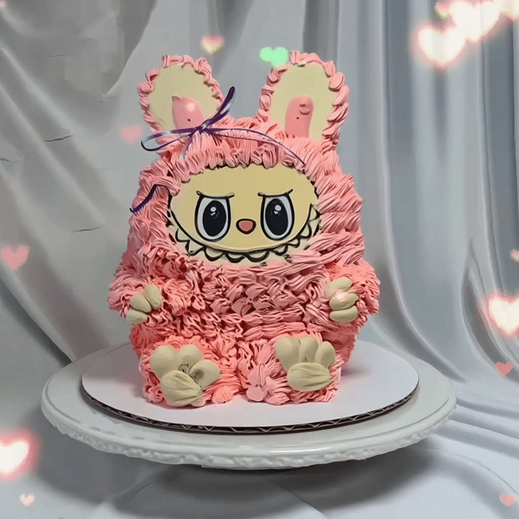 Baskin-Robbins Labubu Cake