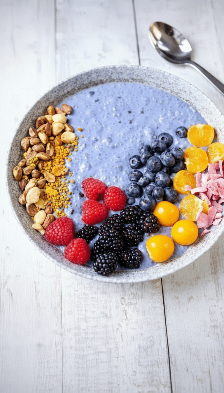 Blueberry Dream Chia Pudding