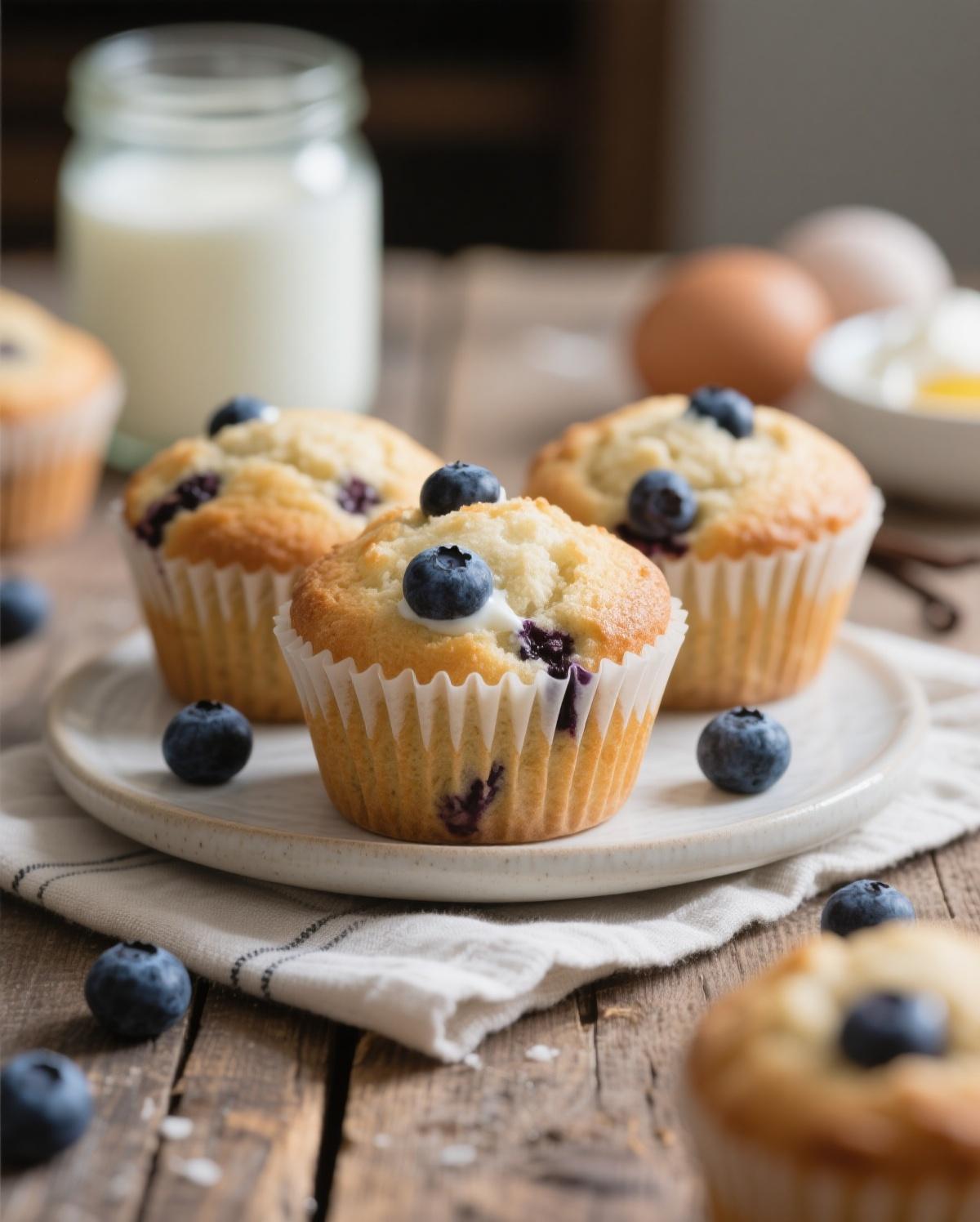 blueberry muffin recipe with yogurt