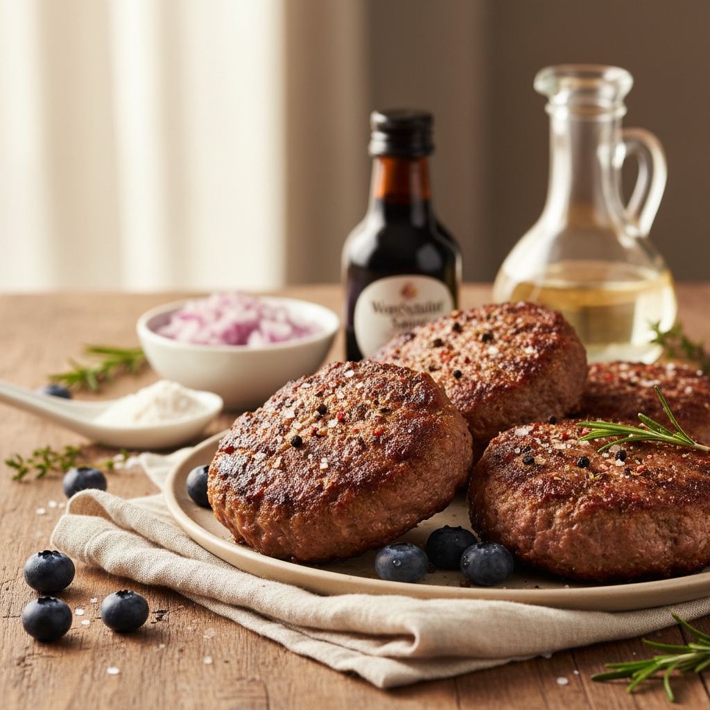 Burger patties