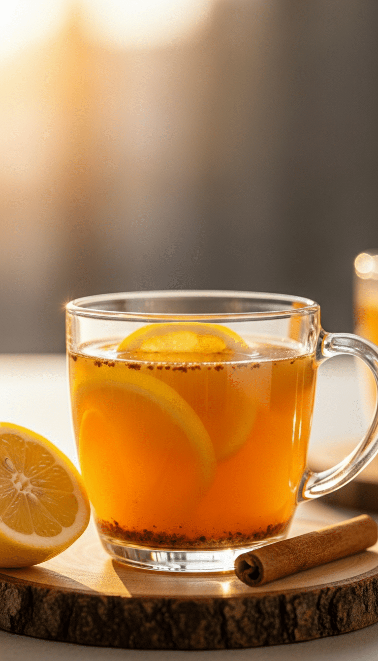Citrus Fire Morning Drink
