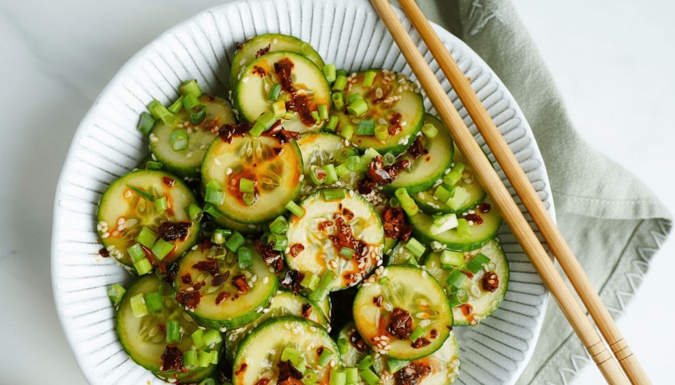 Cucumber Salad Recipe Tiktok