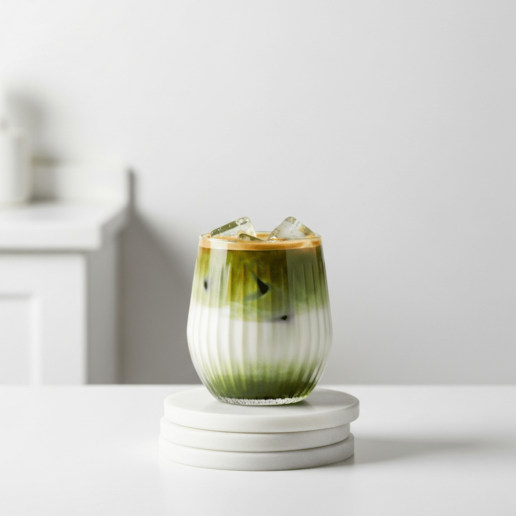Dirty Matcha Latte