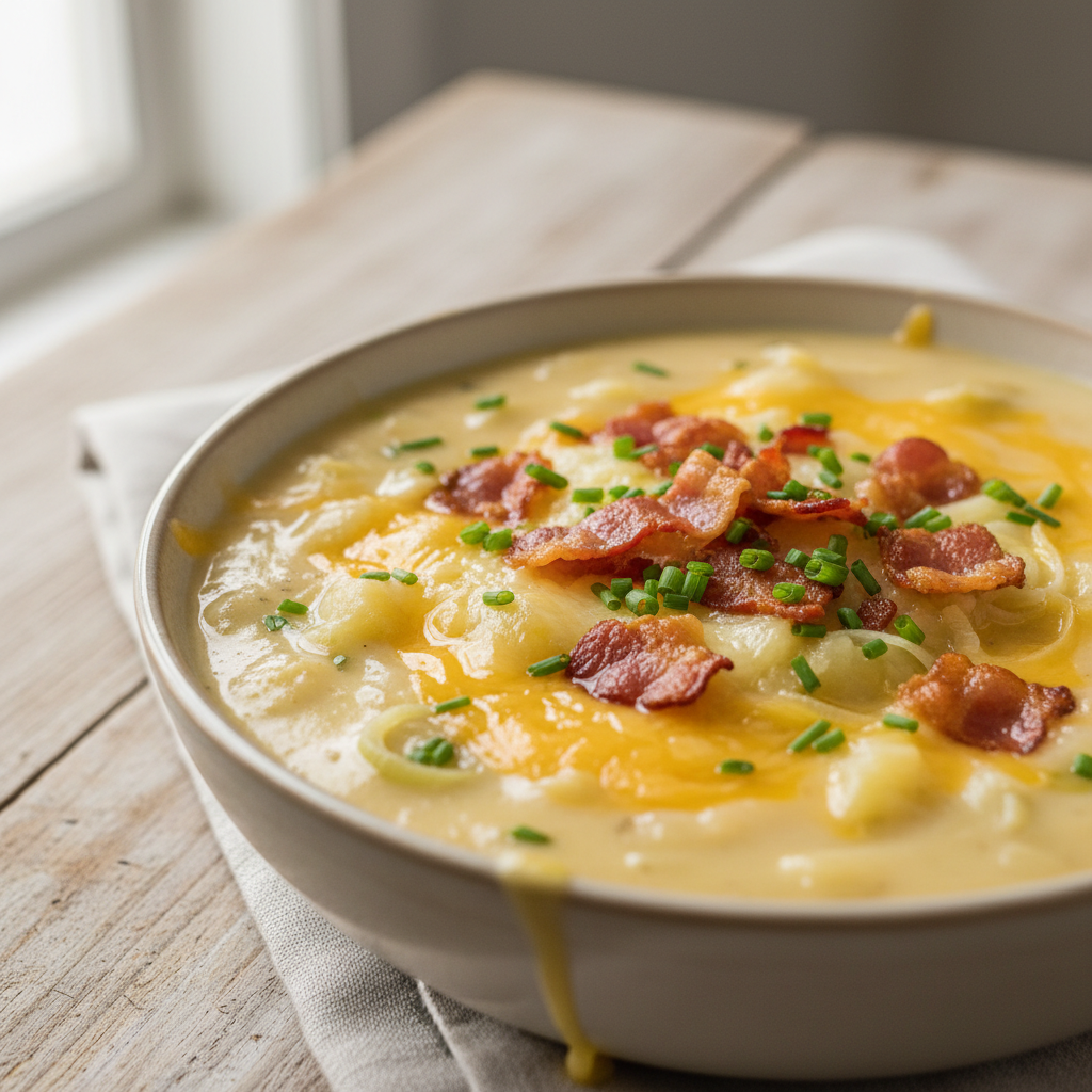 Easy Creamy Potato Soup Recipe Easy Creamy Potato Soup Recipe