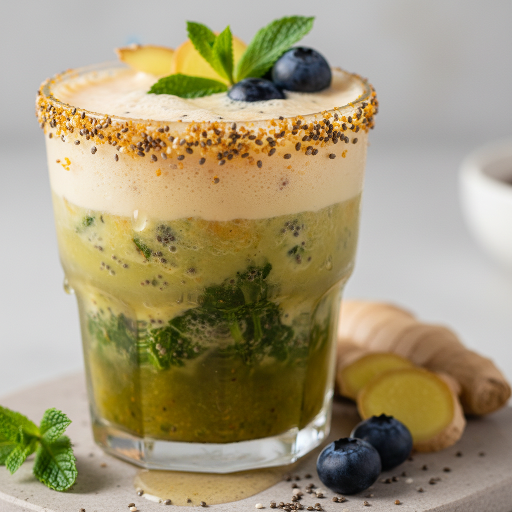 Gut Health Mocktail For Weight Loss