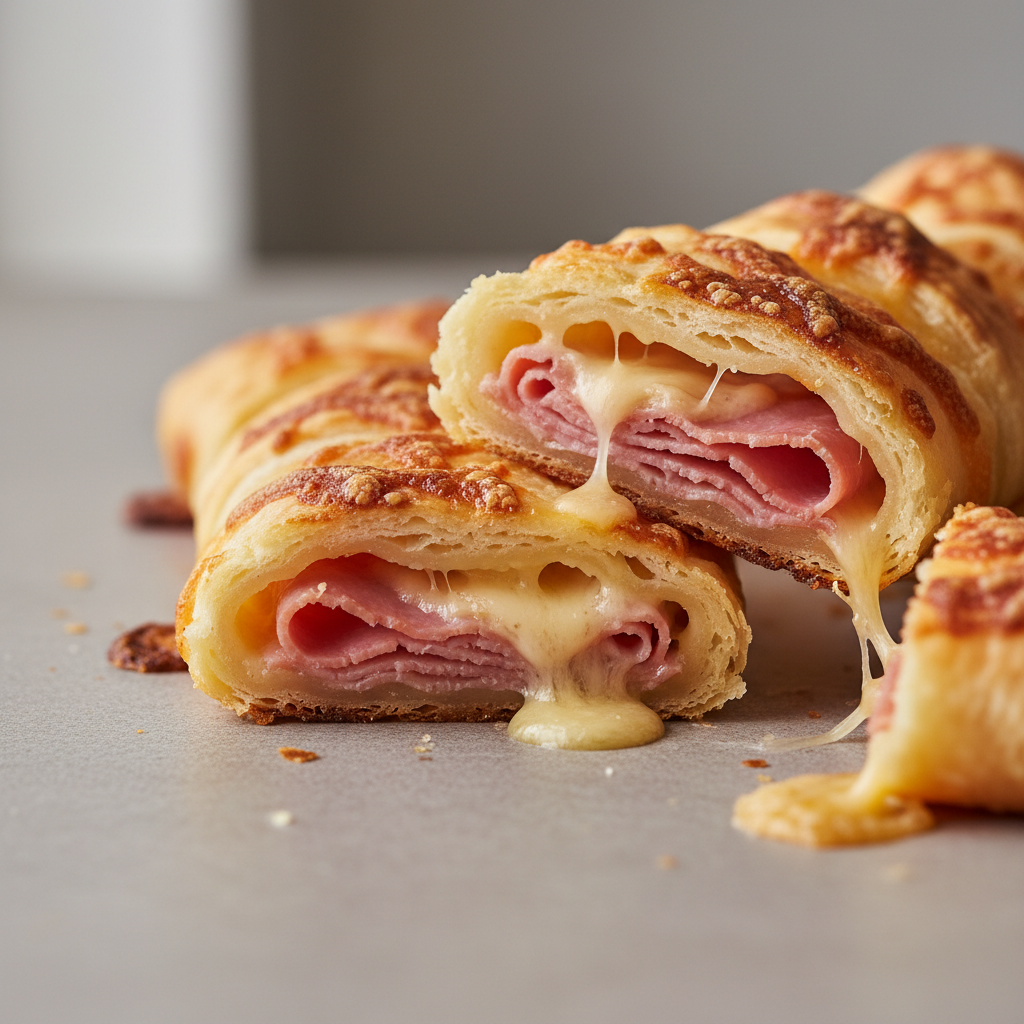 Ham and Cheese Sticks