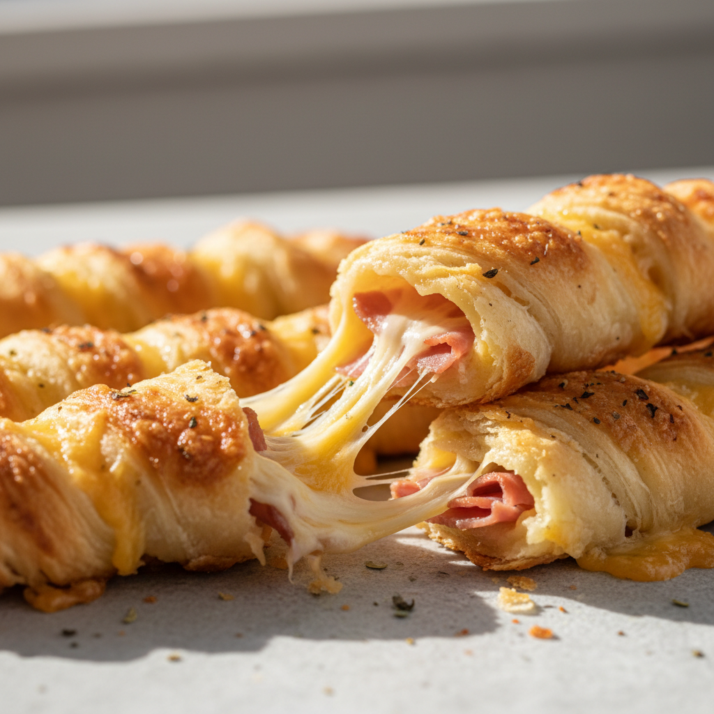 Ham and Cheese Sticks