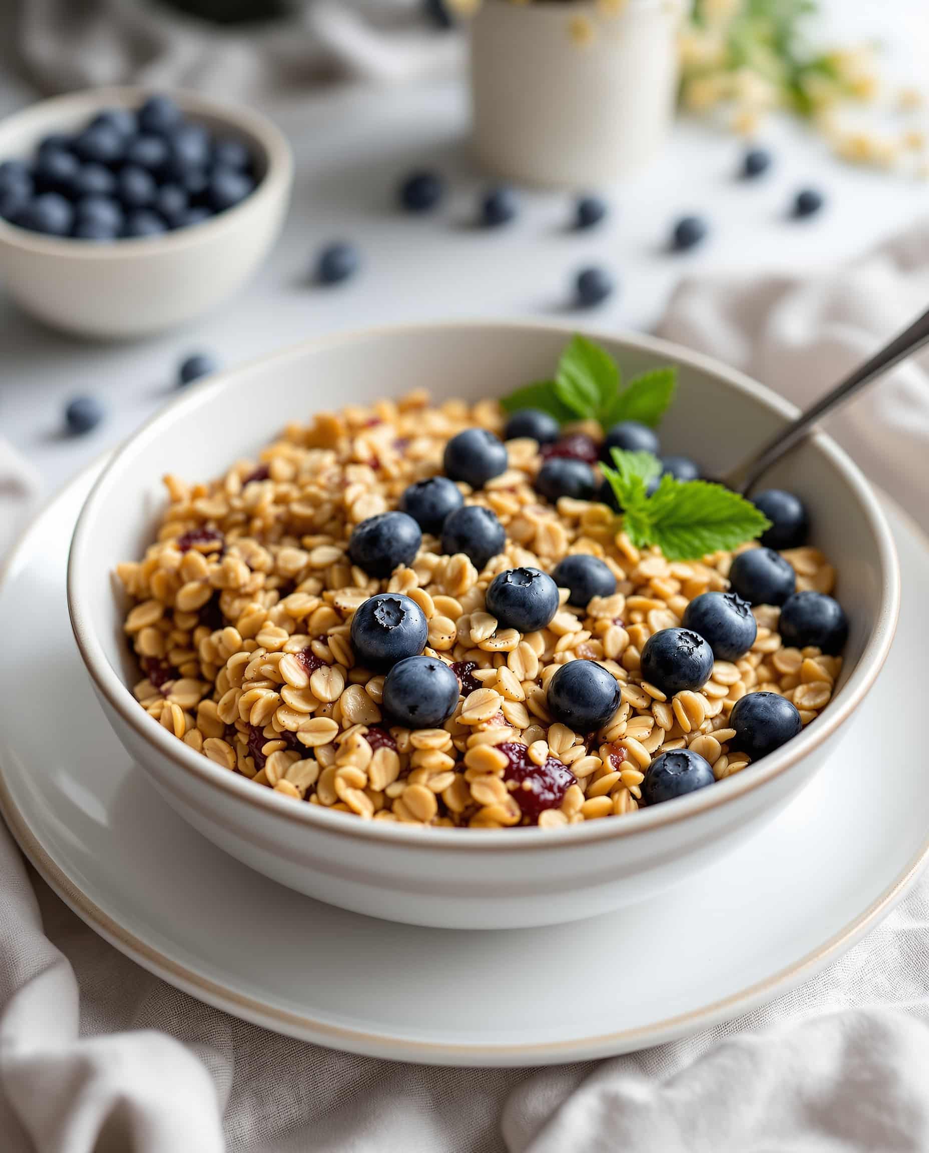High Protein Baked Oats