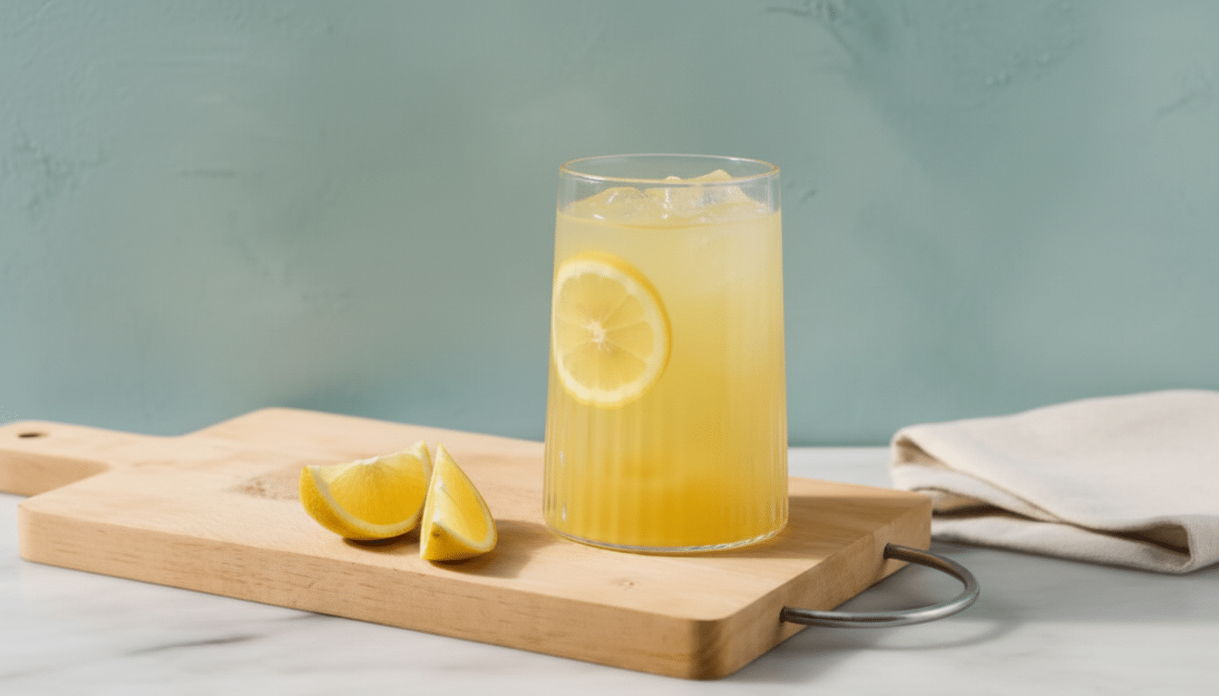 homemade electrolyte drink cooking frequently close-up