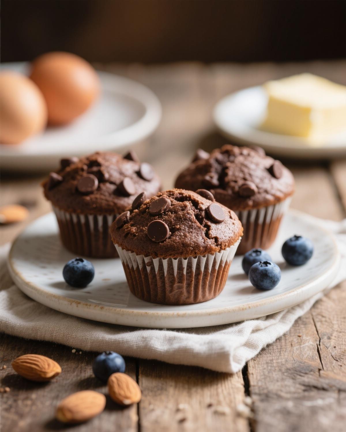 keto chocolate muffins
