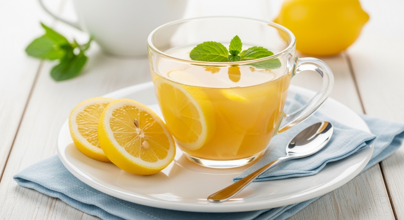 Lemon Gelatin Tea