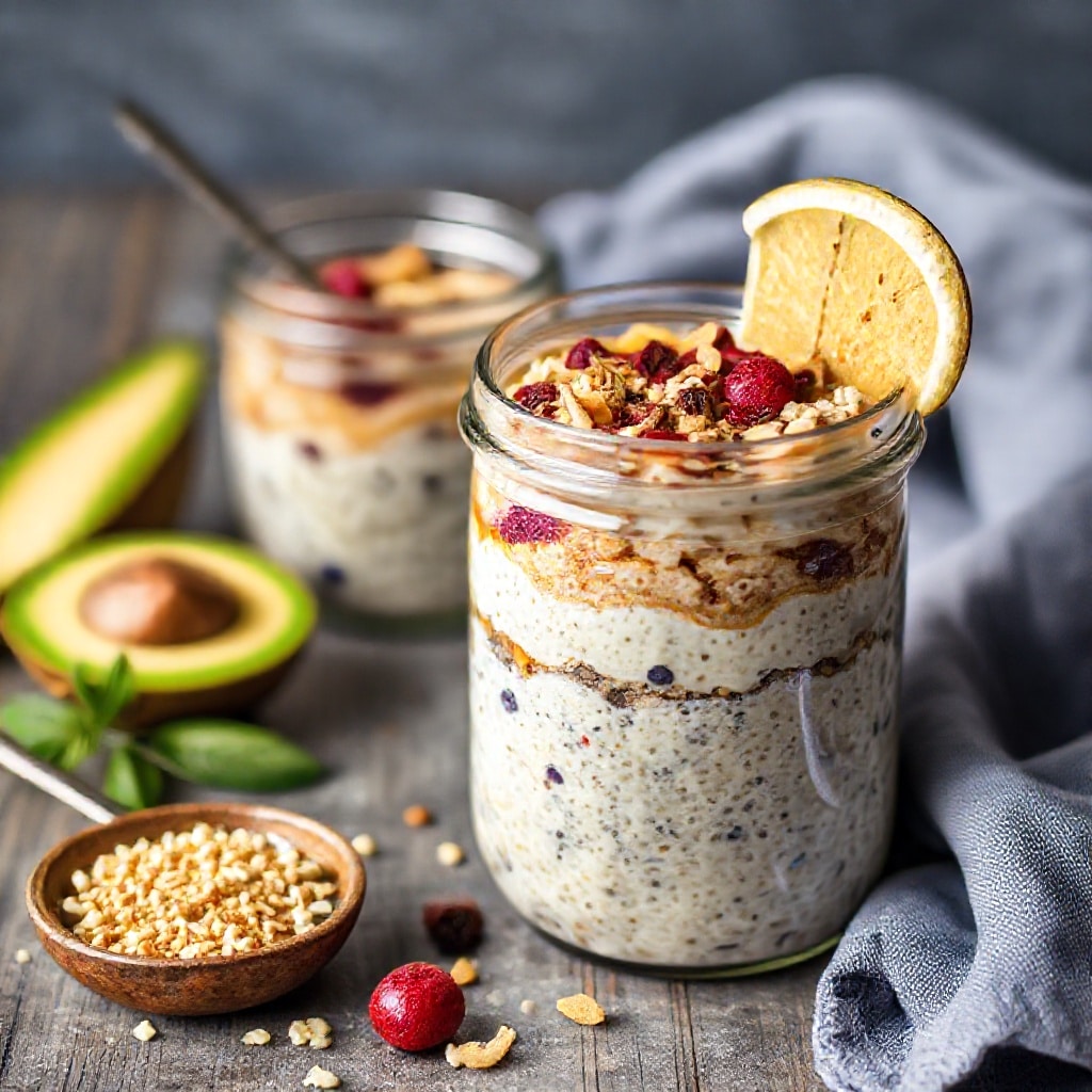 Magic In A Jar Creamy Indian Overnight Oats Delight