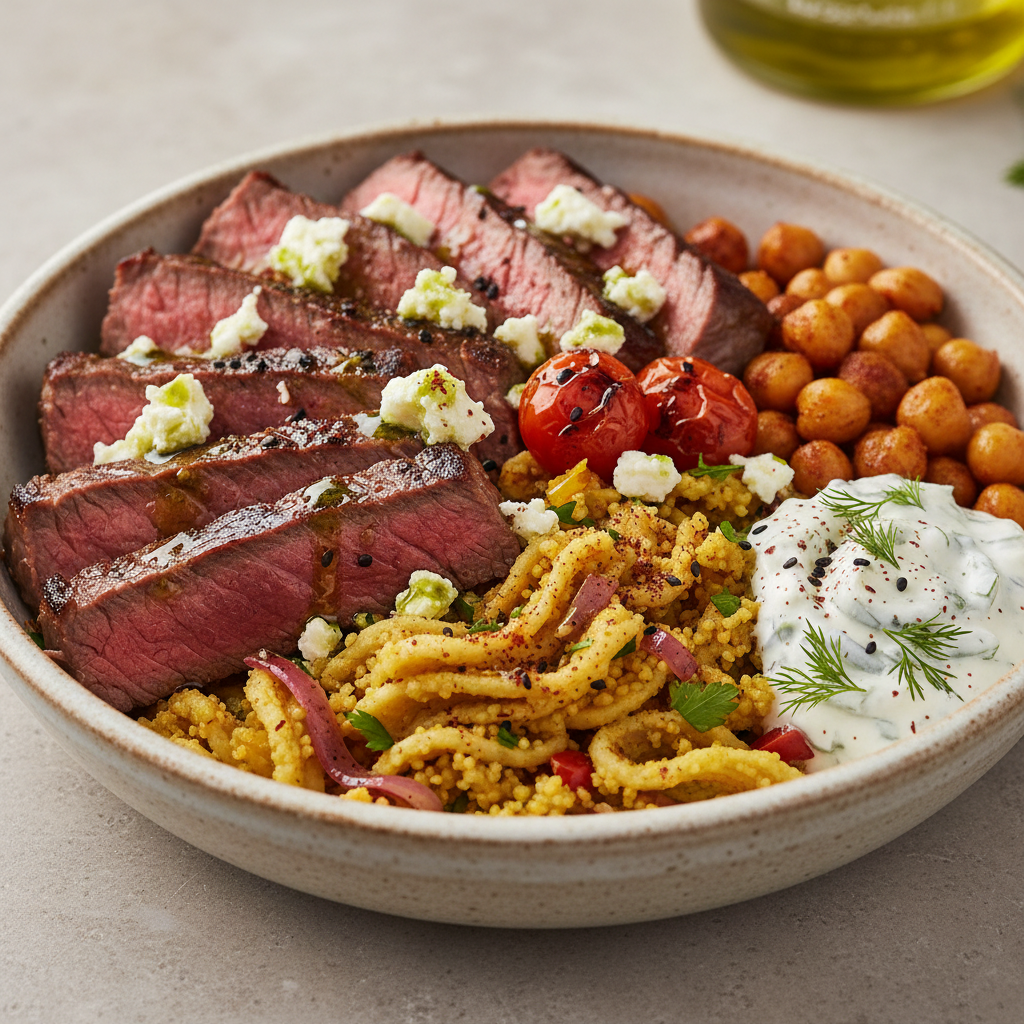 Mediterranean Steak Bowl