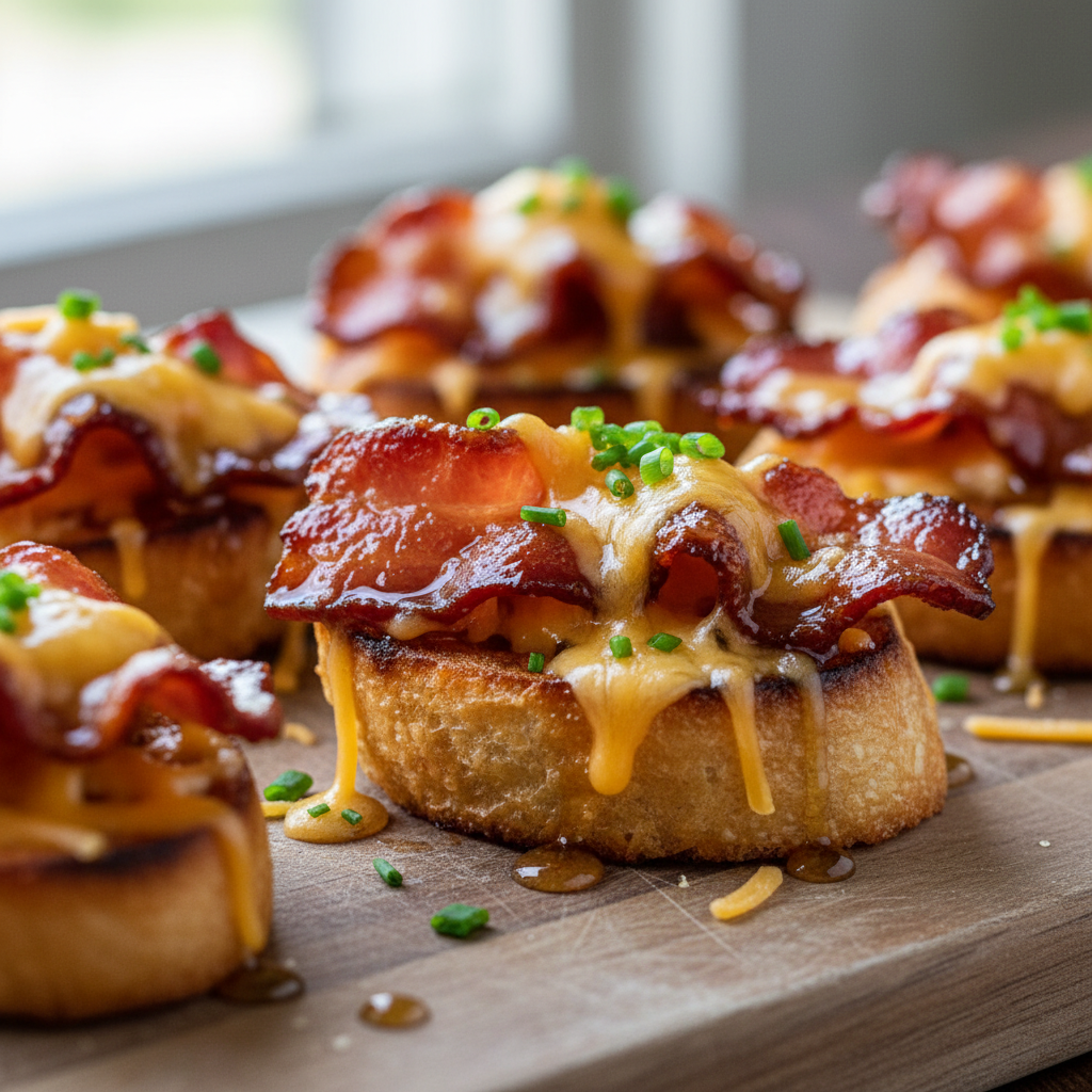 Million Dollar Bacon Crostini