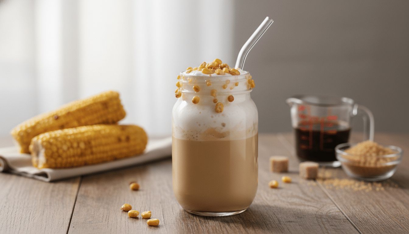mixing bhutta in coffee ingredients introduction detailed