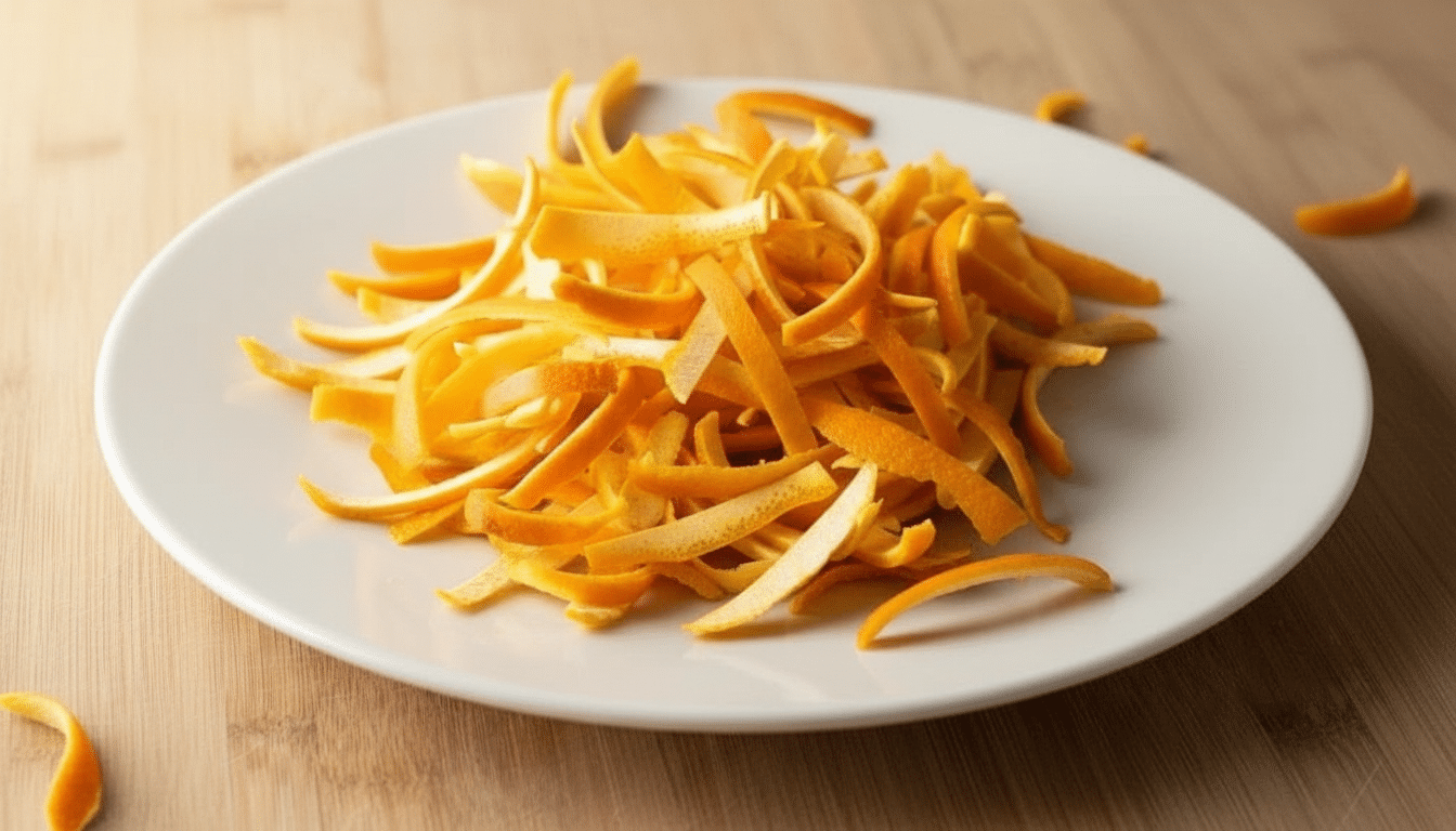 orange peel candy ingredients introduction detailed