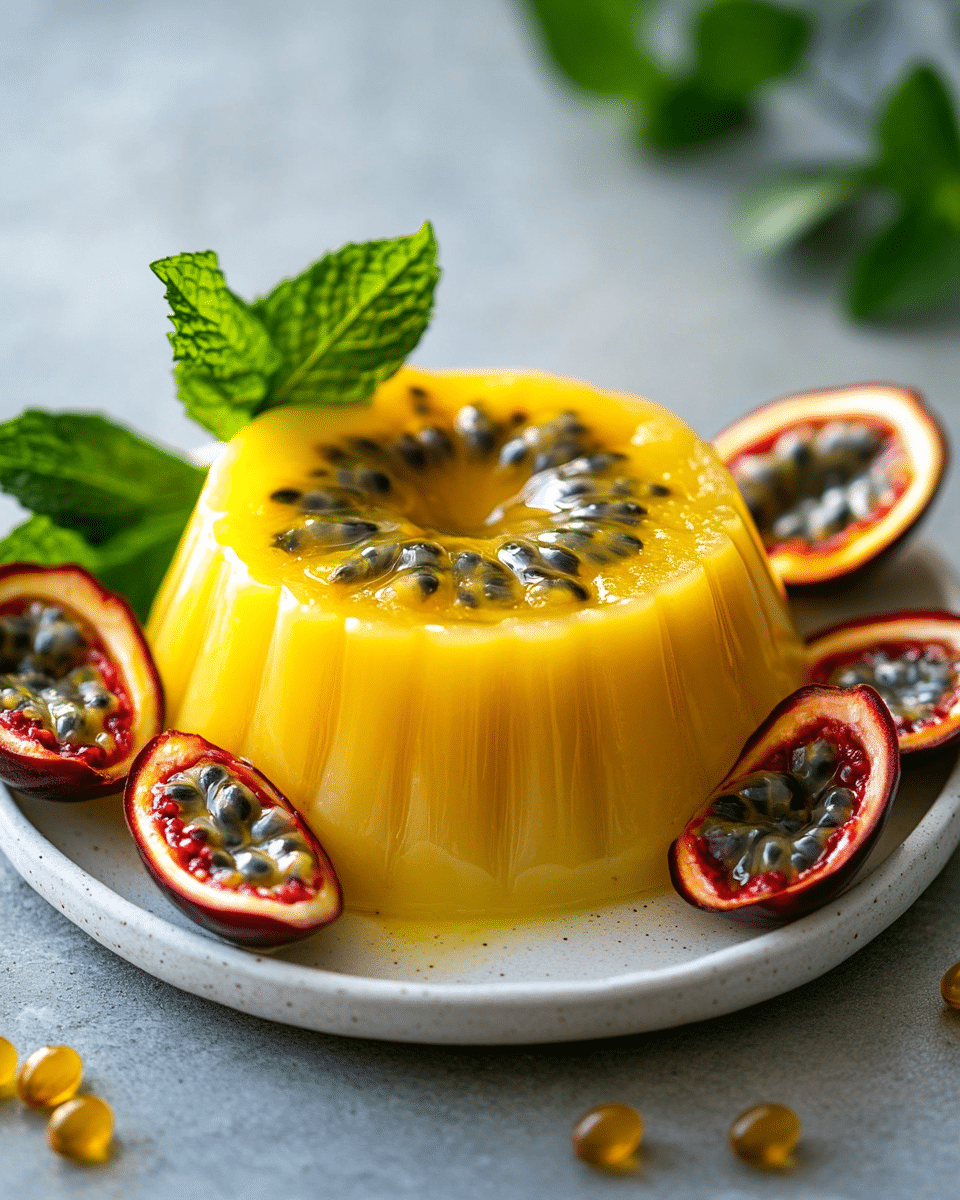 Close up of jello texture