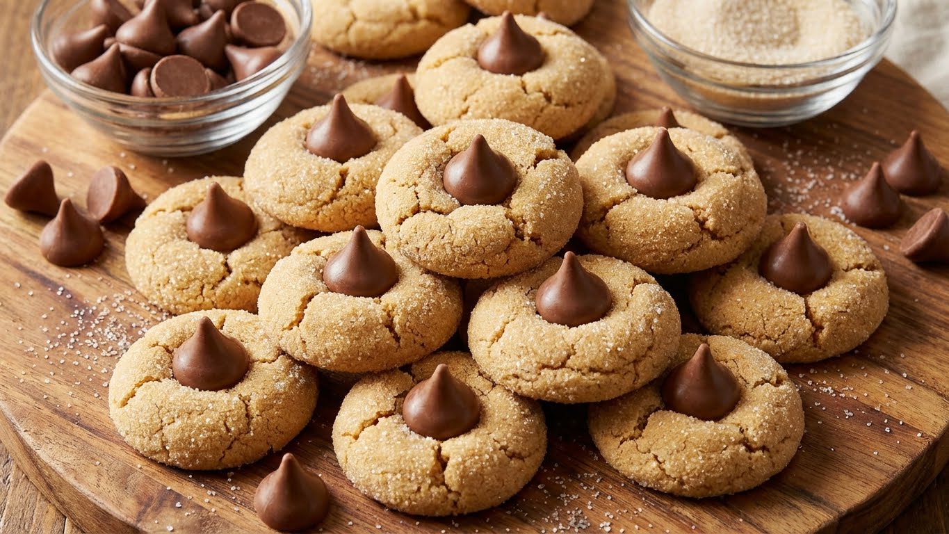 peanut butter blossoms recipe