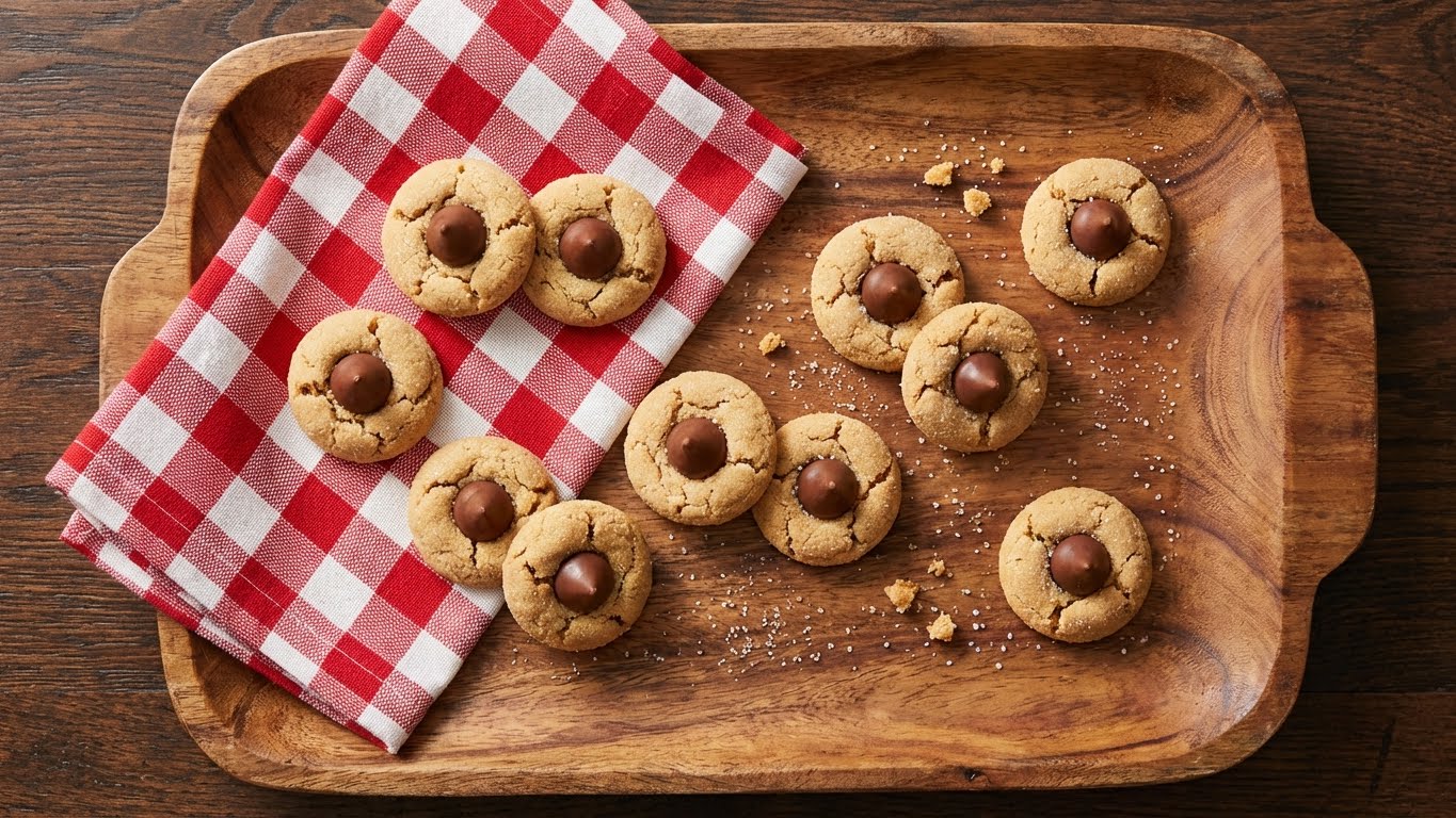 peanut butter blossoms recipe