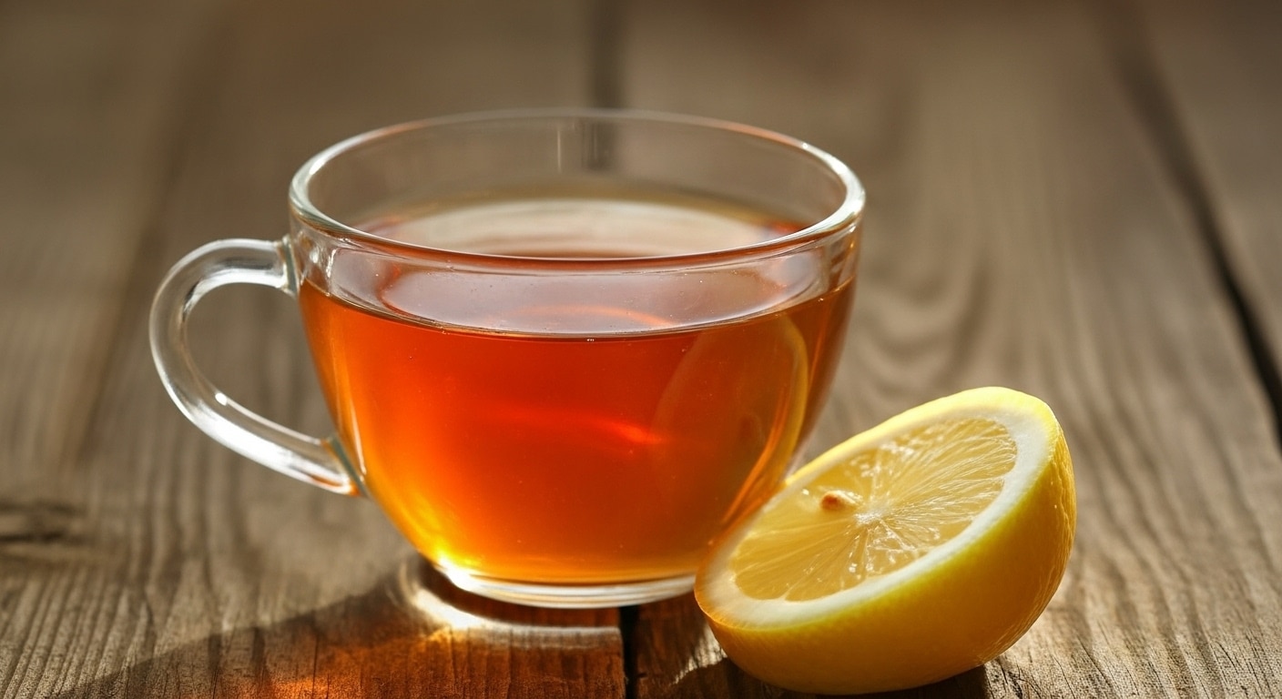 pink salt green detox tea cooking ingredients close-up