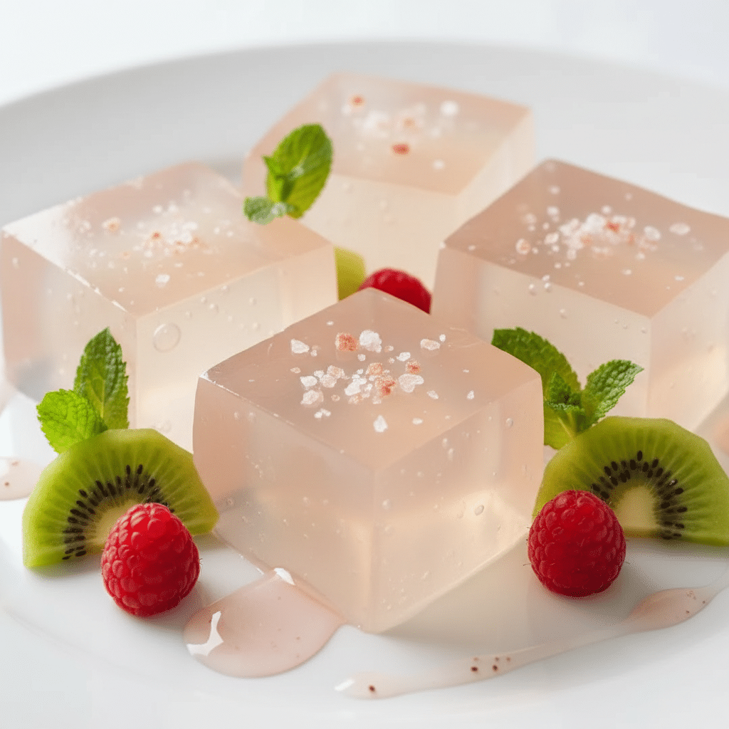 Pink Salt Jello Trick