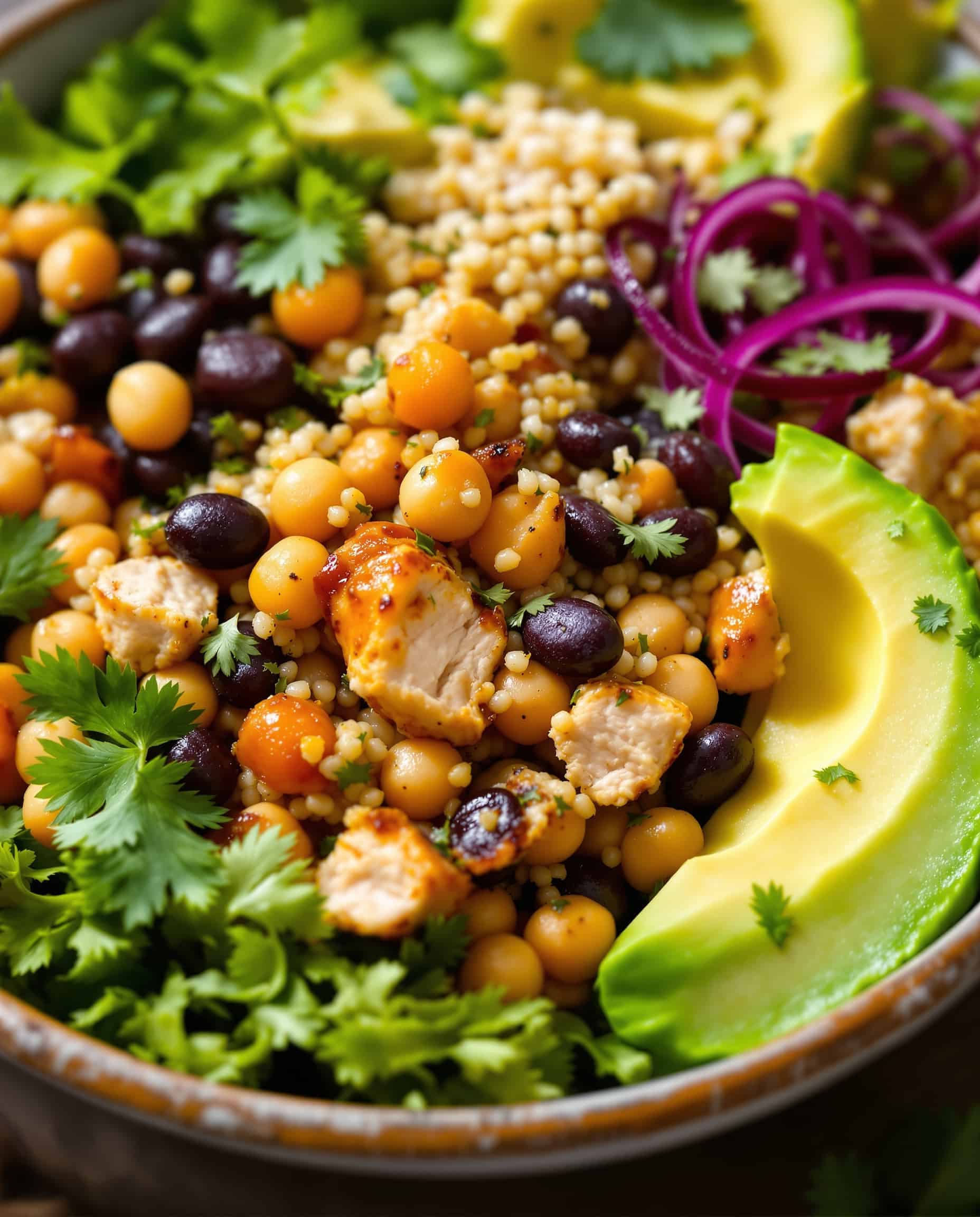 Protein Fiber Combo Recipe - close-up