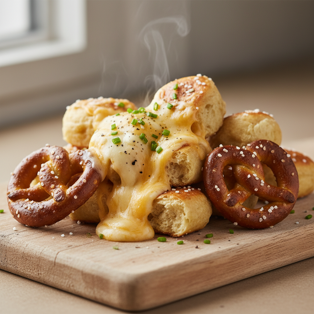 Sourdough Discard Pretzel Bites