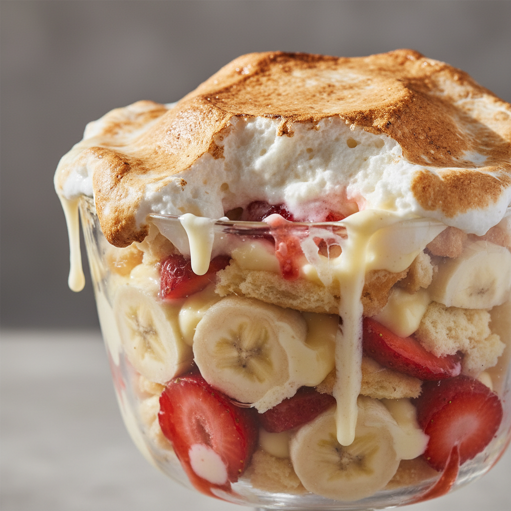 Strawberry Banana Pudding