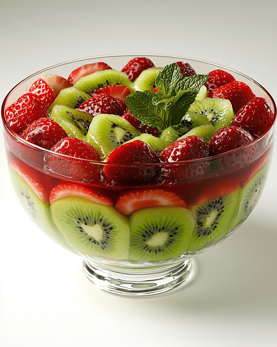 Close up of Jello bowl