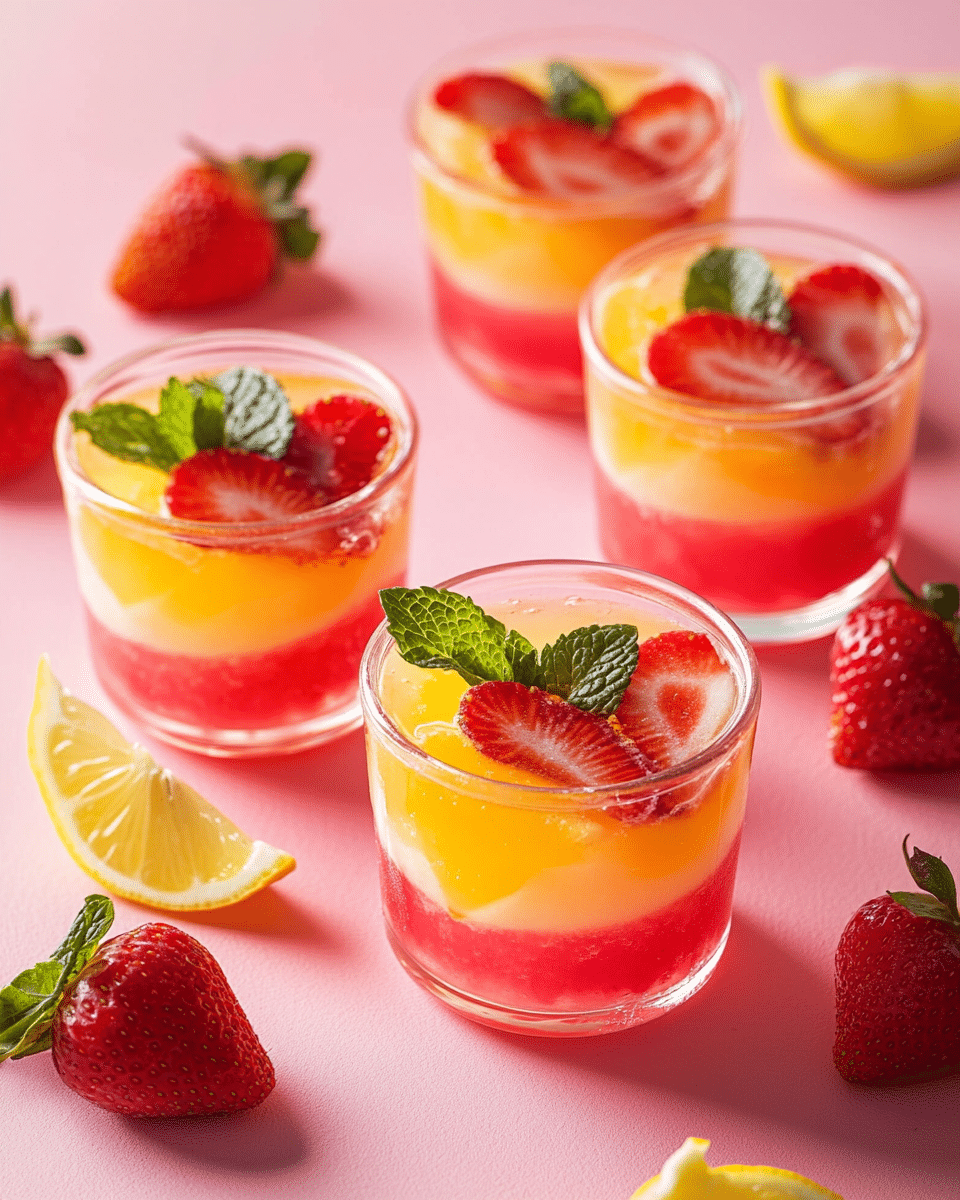 Close-up of Jello texture