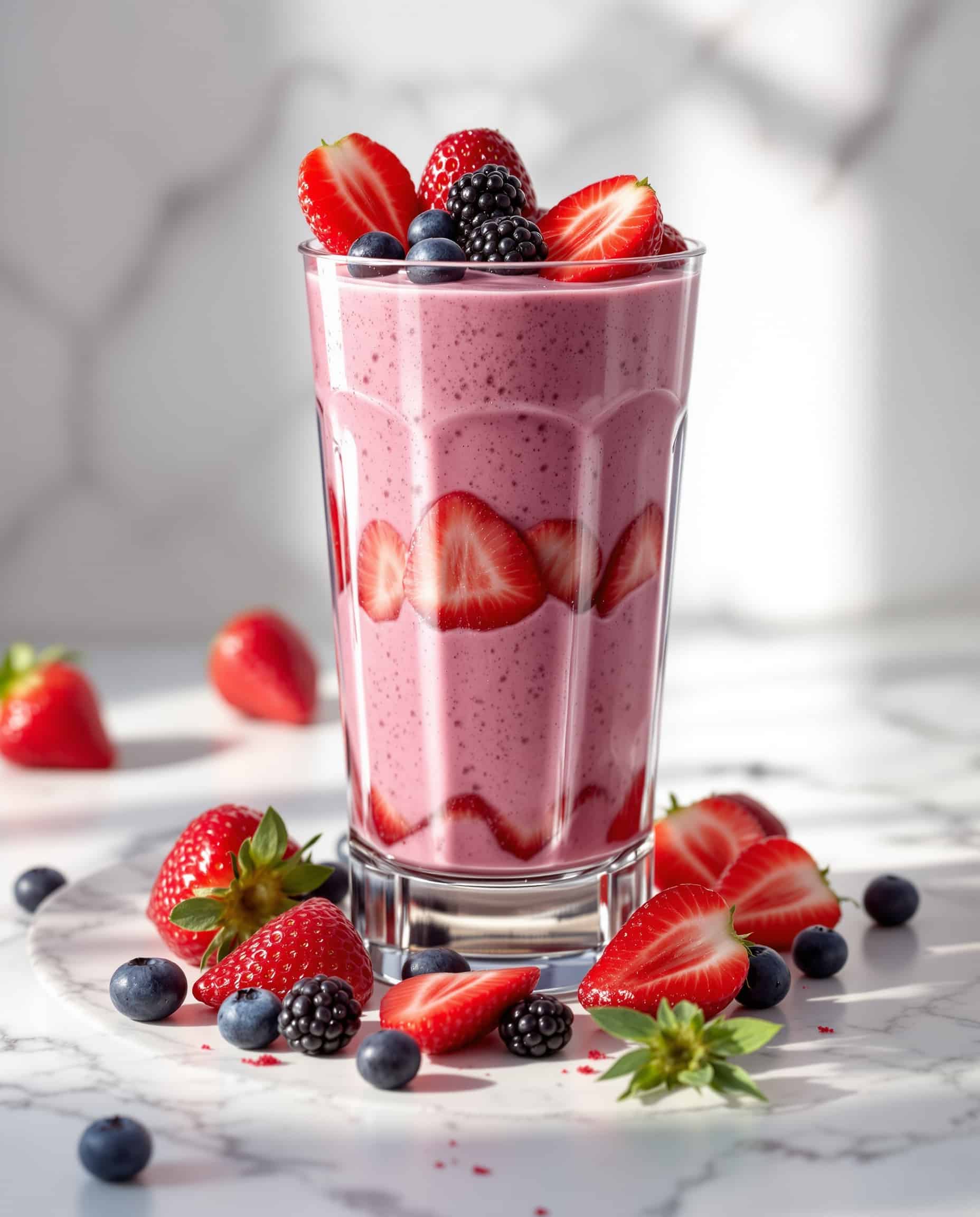 Strawberry Smoothie for Weight Loss