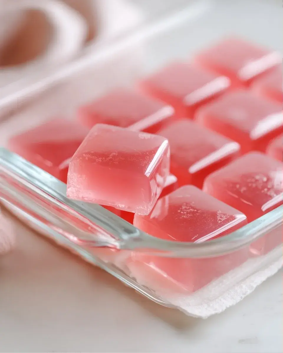 Close-up of jello and yogurt layers