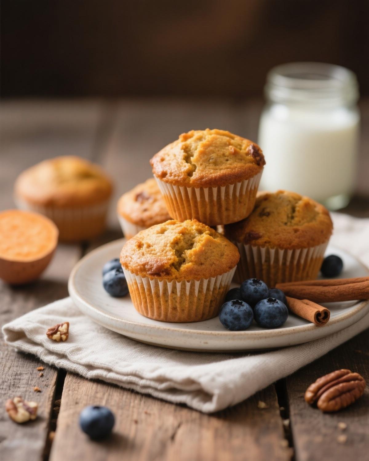 sweet potato muffin recipe
