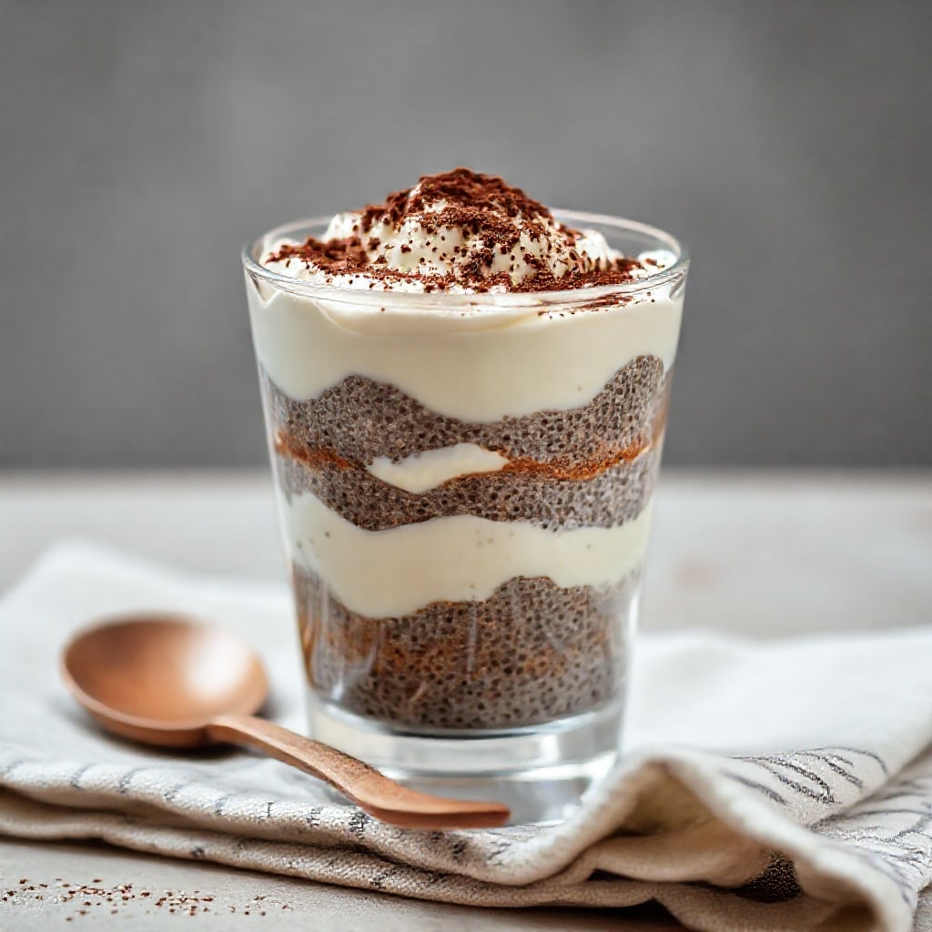 Tiramisu Chia Pudding